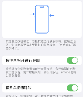 铁西苹果14维修站分享iPhone14如何使用SOS紧急联络